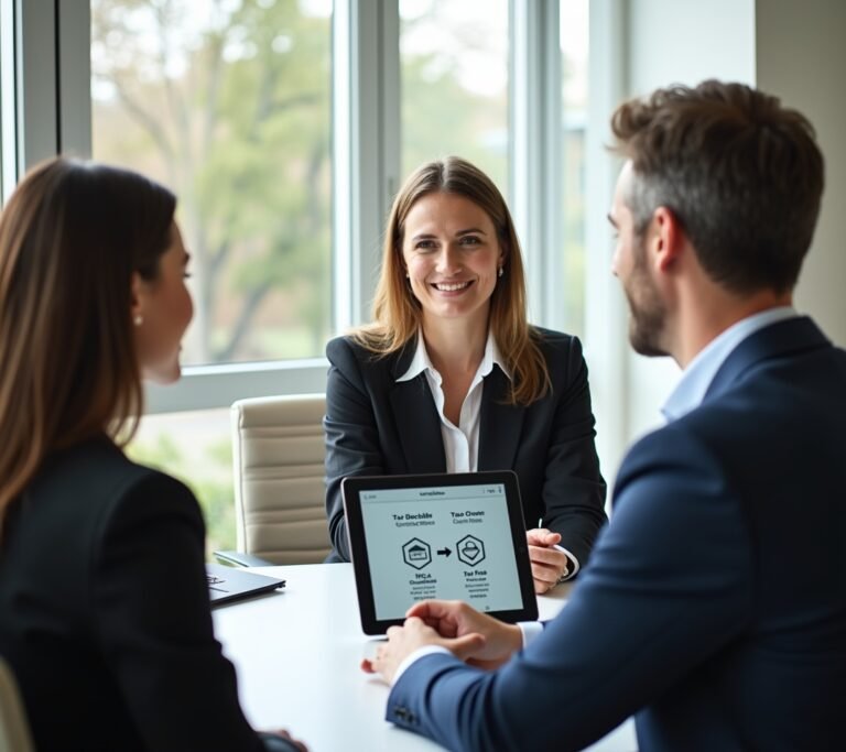 Person depositing money into an HSA savings account