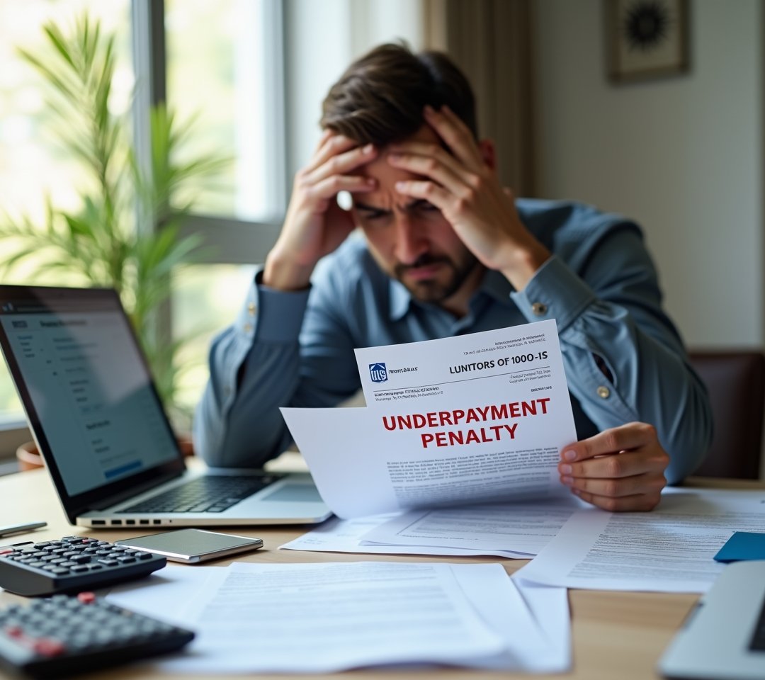 Self-employed person receiving an IRS penalty notice