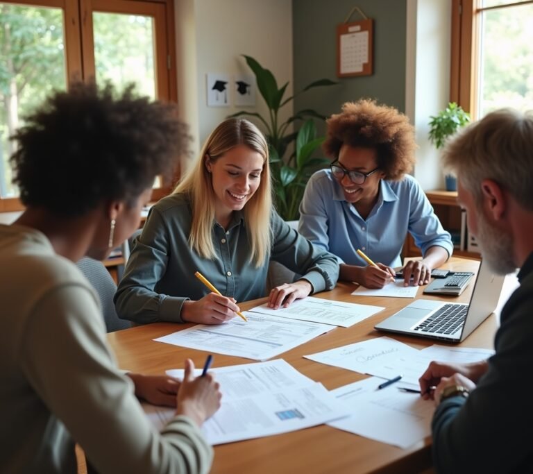 Adult student reviewing education tax credit options