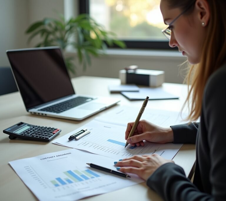 Self-employed worker calculating net business income
