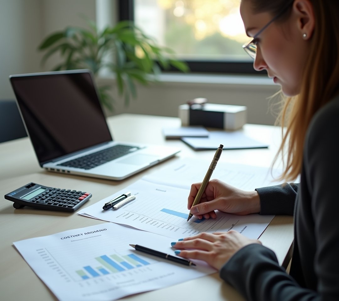 Self-employed worker calculating net business income