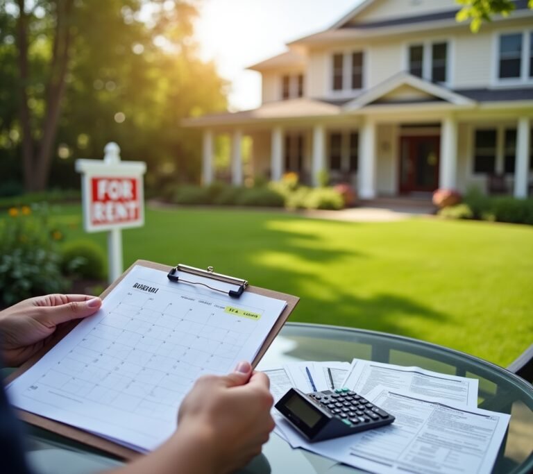Business owner reviewing Augusta Rule rental strategy